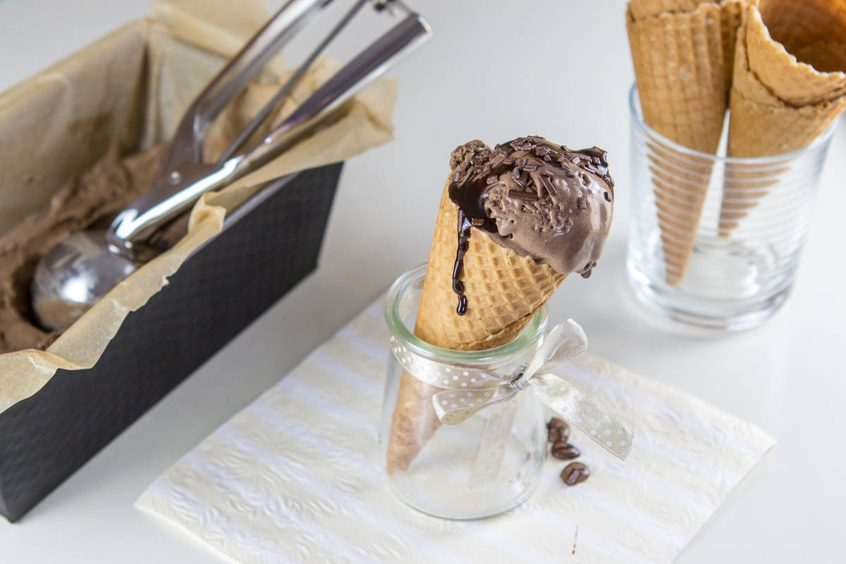 Čokoladni sladoled s cimetom