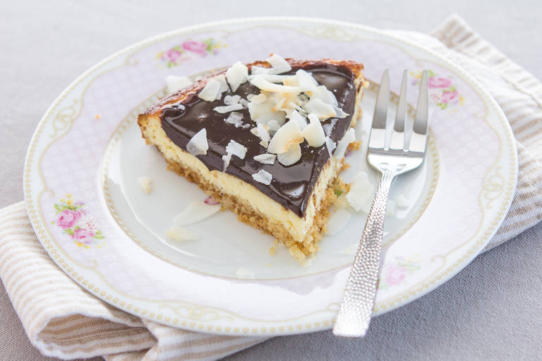 Kokosov cheesecake