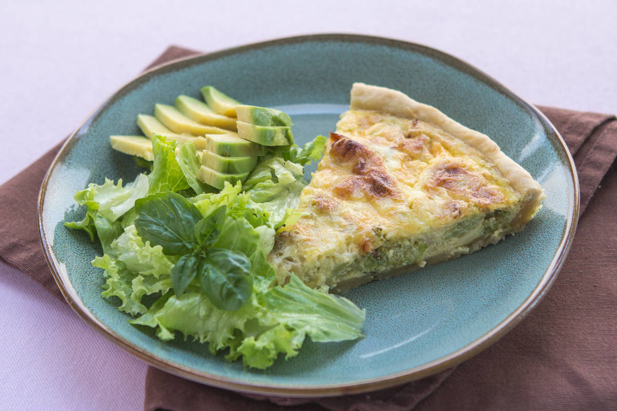 Quiche z brokolijem