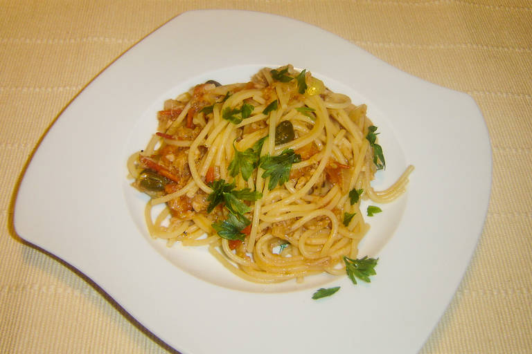 Špageti s tunino