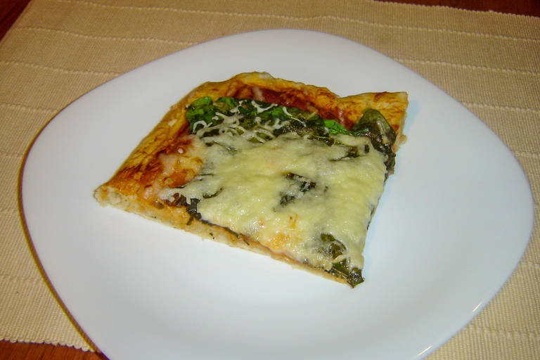 Špinačna pizza