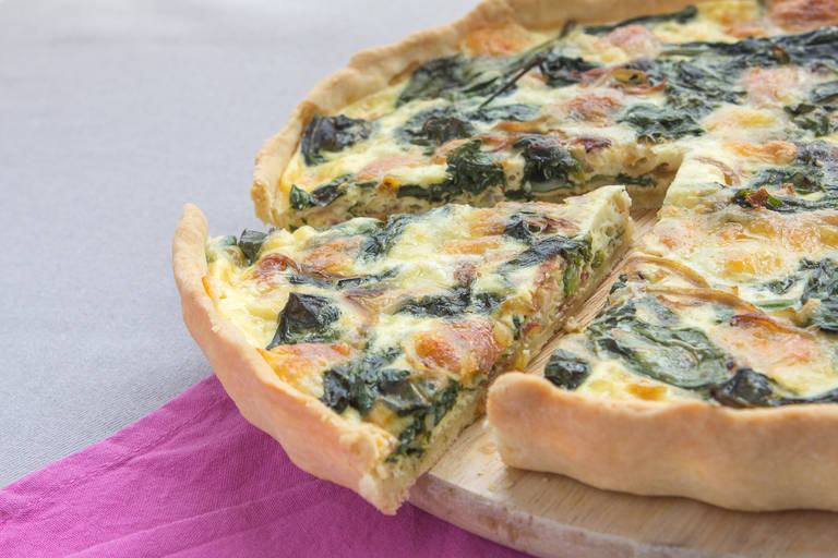 Špinačni quiche