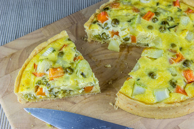 Zelenjavni quiche